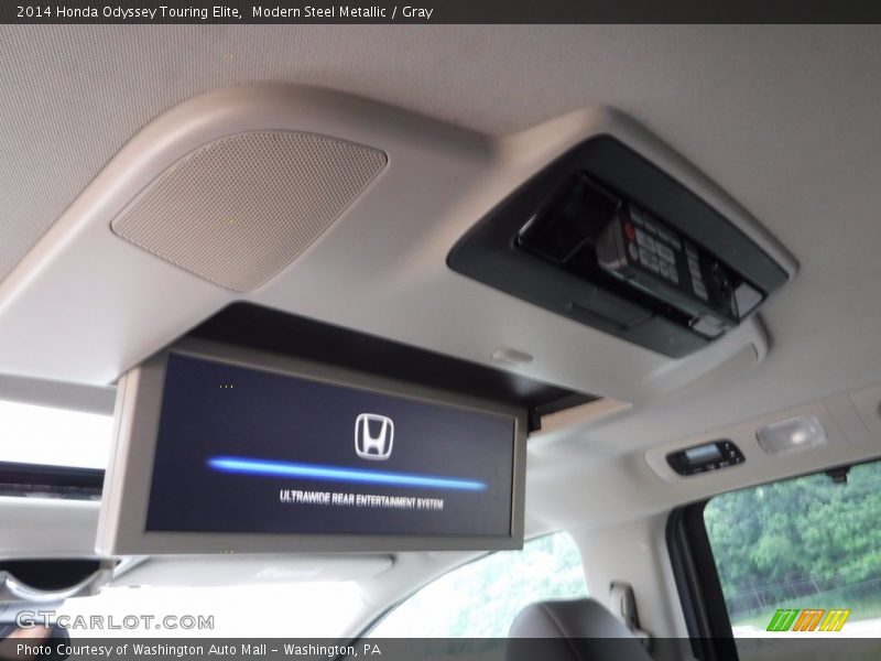 Modern Steel Metallic / Gray 2014 Honda Odyssey Touring Elite