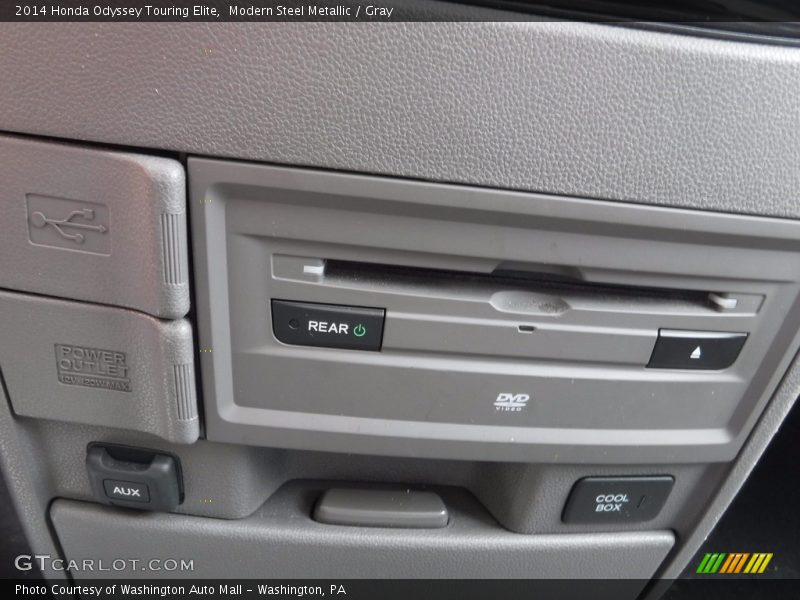 Modern Steel Metallic / Gray 2014 Honda Odyssey Touring Elite