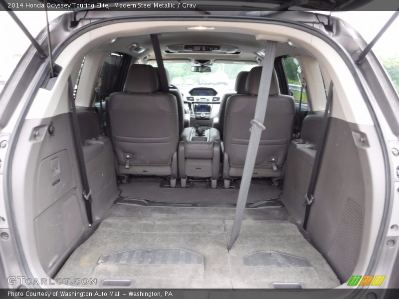 Modern Steel Metallic / Gray 2014 Honda Odyssey Touring Elite