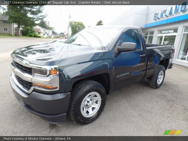Graphite Metallic / Dark Ash/Jet Black 2017 Chevrolet Silverado 1500 WT Regular Cab 4x4