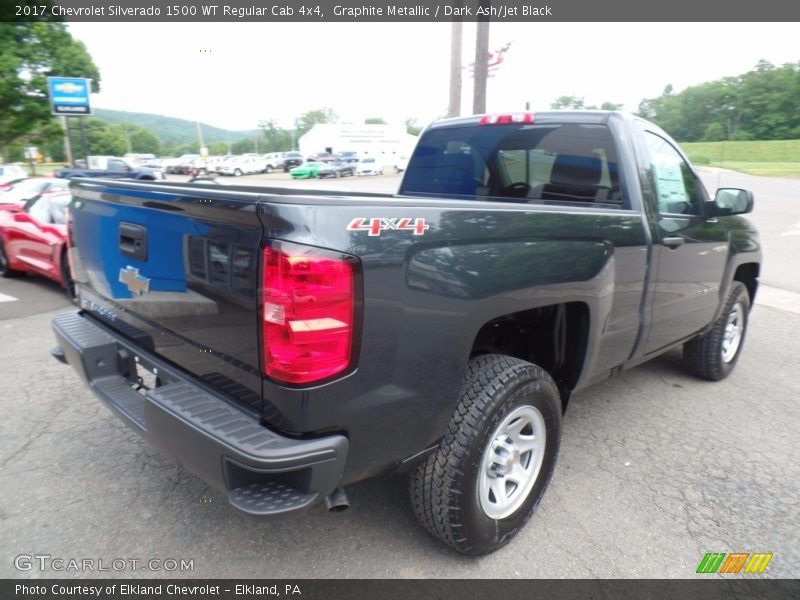Graphite Metallic / Dark Ash/Jet Black 2017 Chevrolet Silverado 1500 WT Regular Cab 4x4