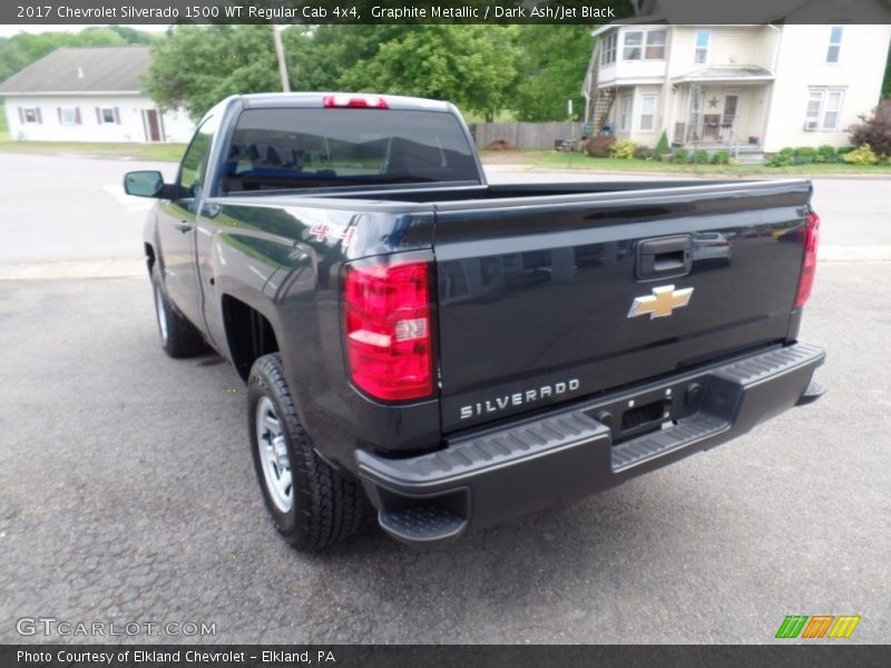 Graphite Metallic / Dark Ash/Jet Black 2017 Chevrolet Silverado 1500 WT Regular Cab 4x4