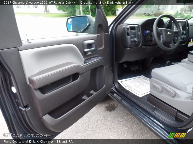 Graphite Metallic / Dark Ash/Jet Black 2017 Chevrolet Silverado 1500 WT Regular Cab 4x4