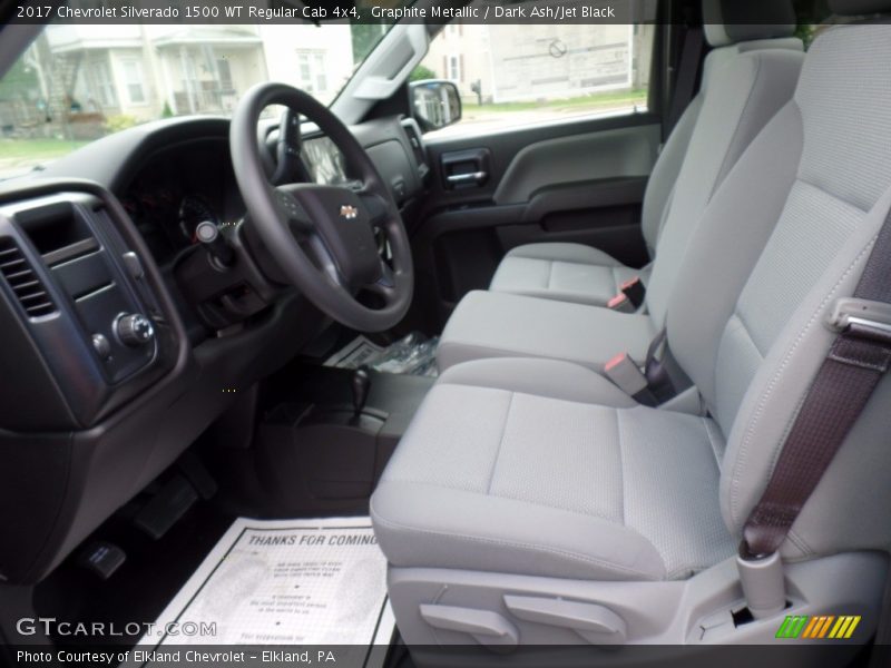 Graphite Metallic / Dark Ash/Jet Black 2017 Chevrolet Silverado 1500 WT Regular Cab 4x4