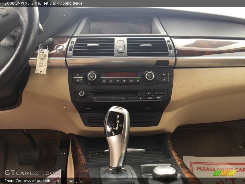 Jet Black / Sand Beige 2008 BMW X5 3.0si