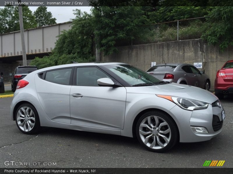 Ironman Silver / Gray 2012 Hyundai Veloster