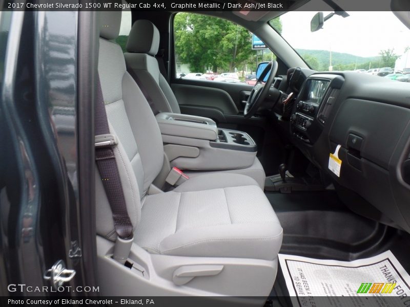 Graphite Metallic / Dark Ash/Jet Black 2017 Chevrolet Silverado 1500 WT Regular Cab 4x4