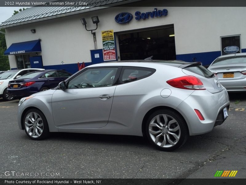 Ironman Silver / Gray 2012 Hyundai Veloster