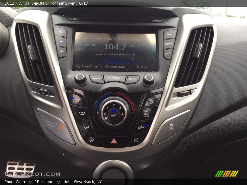 Ironman Silver / Gray 2012 Hyundai Veloster