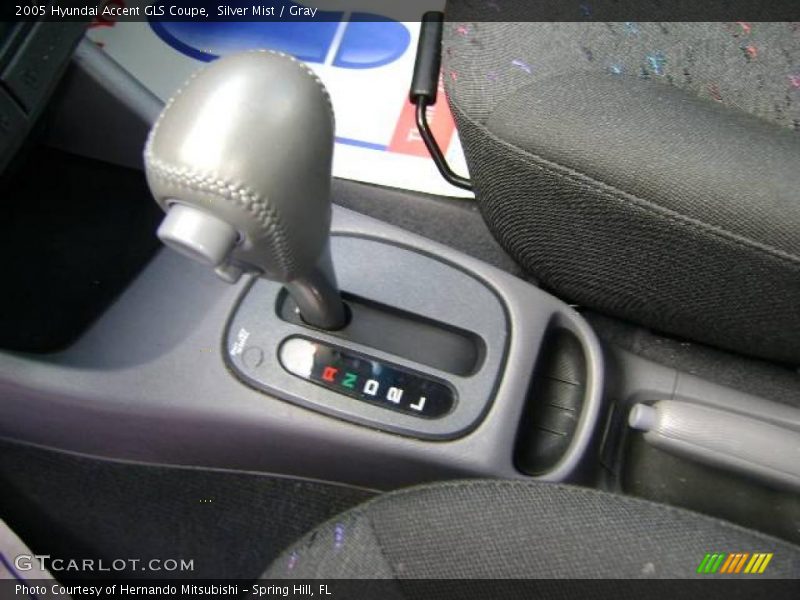 Silver Mist / Gray 2005 Hyundai Accent GLS Coupe