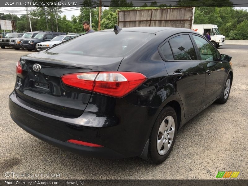 Aurora Black / Gray 2014 Kia Forte LX