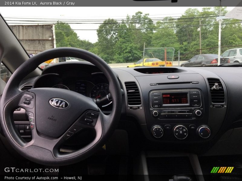 Aurora Black / Gray 2014 Kia Forte LX