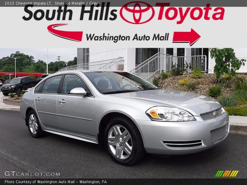 Silver Ice Metallic / Gray 2013 Chevrolet Impala LT