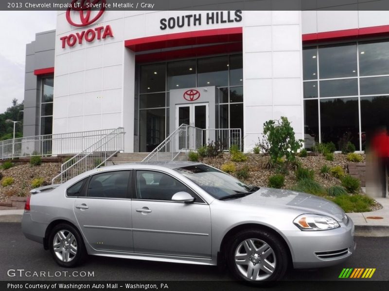 Silver Ice Metallic / Gray 2013 Chevrolet Impala LT