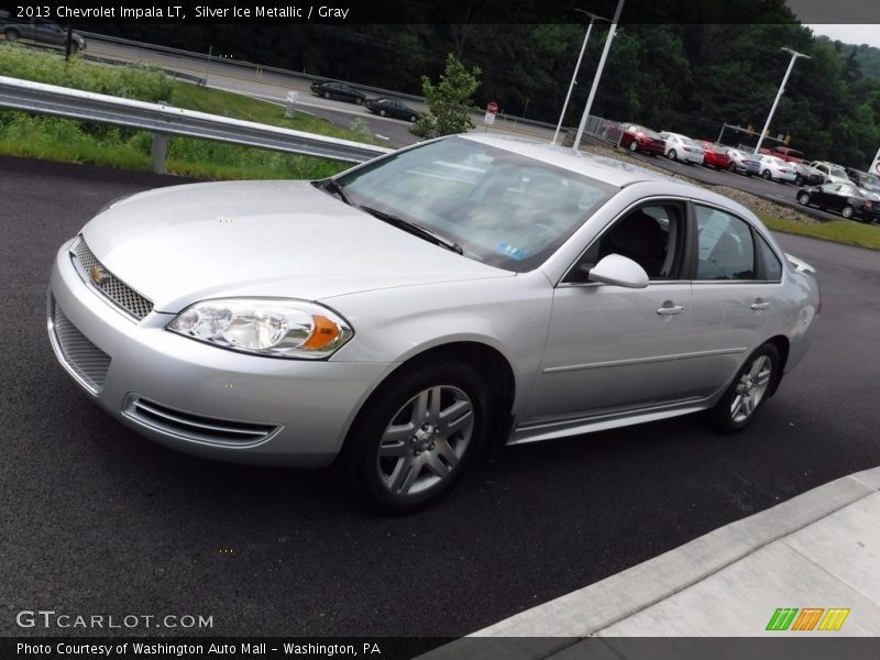 Silver Ice Metallic / Gray 2013 Chevrolet Impala LT