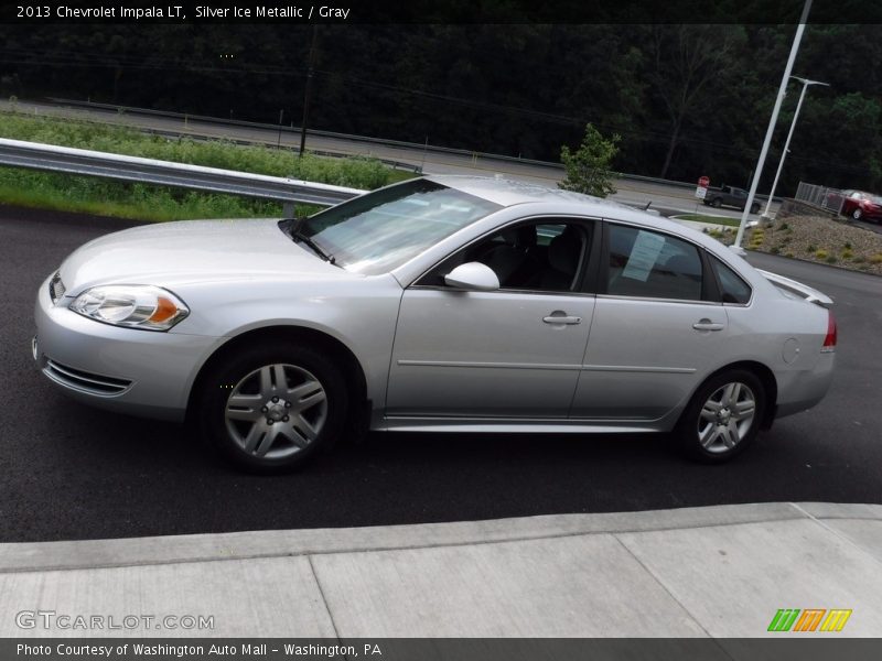 Silver Ice Metallic / Gray 2013 Chevrolet Impala LT