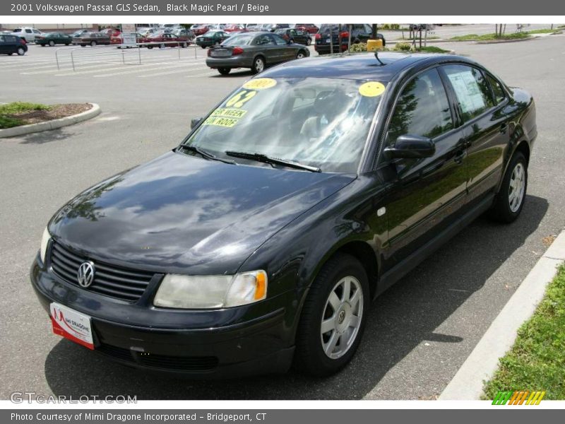 Black Magic Pearl / Beige 2001 Volkswagen Passat GLS Sedan