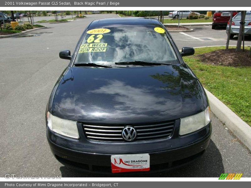 Black Magic Pearl / Beige 2001 Volkswagen Passat GLS Sedan
