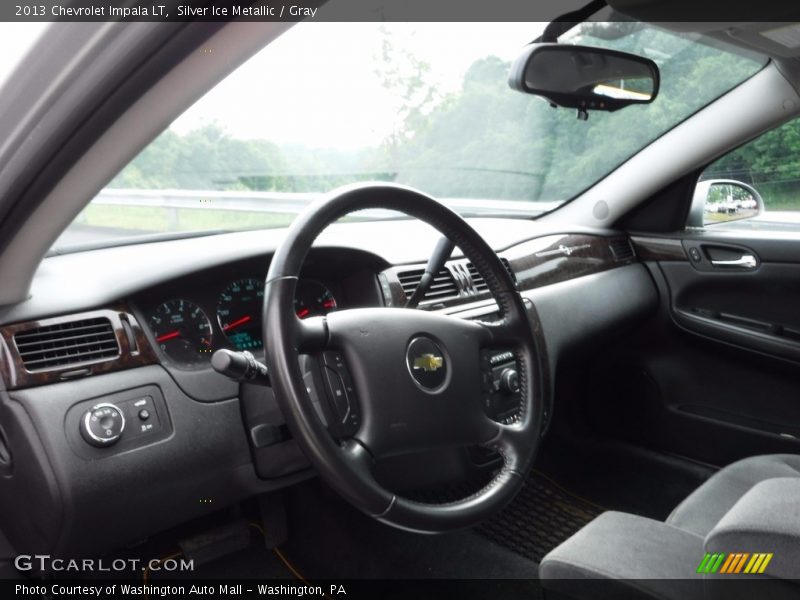 Silver Ice Metallic / Gray 2013 Chevrolet Impala LT
