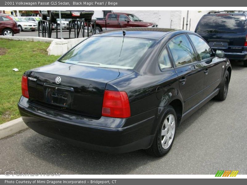 Black Magic Pearl / Beige 2001 Volkswagen Passat GLS Sedan