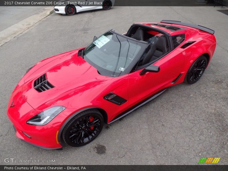 Torch Red / Jet Black 2017 Chevrolet Corvette Z06 Coupe