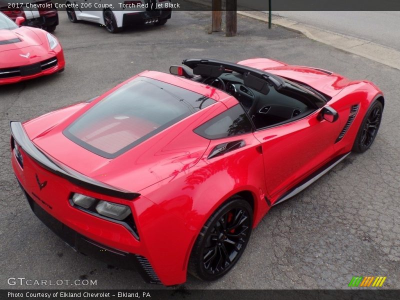 Torch Red / Jet Black 2017 Chevrolet Corvette Z06 Coupe