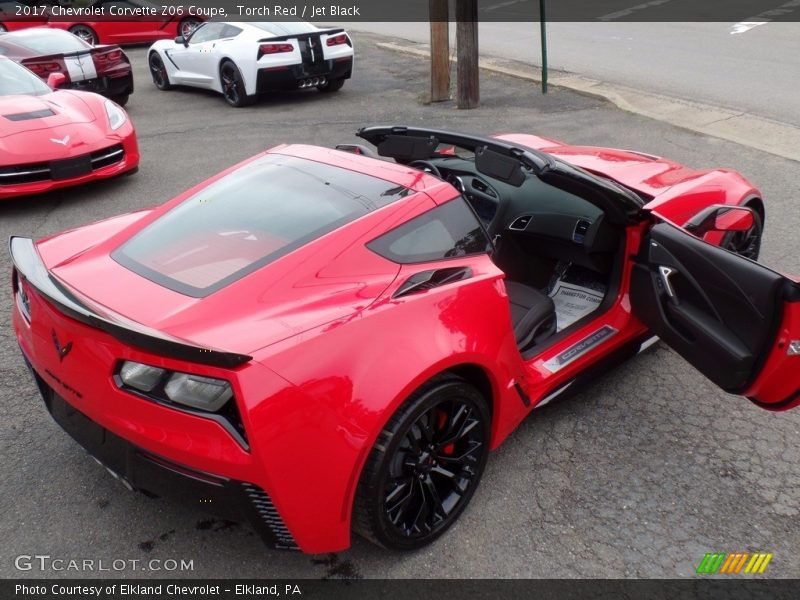 Torch Red / Jet Black 2017 Chevrolet Corvette Z06 Coupe