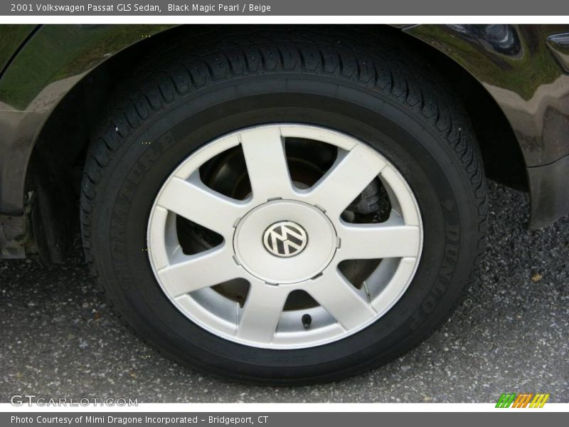 Black Magic Pearl / Beige 2001 Volkswagen Passat GLS Sedan