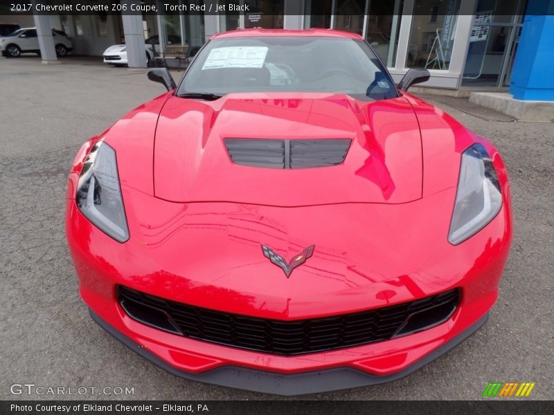 Torch Red / Jet Black 2017 Chevrolet Corvette Z06 Coupe