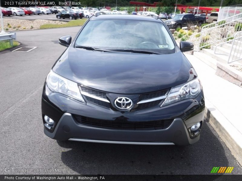 Black / Black 2013 Toyota RAV4 XLE AWD