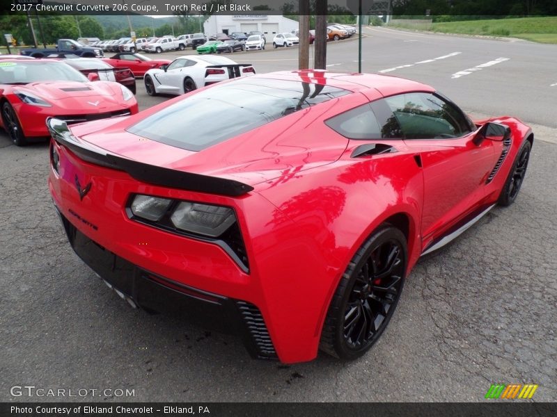 Torch Red / Jet Black 2017 Chevrolet Corvette Z06 Coupe