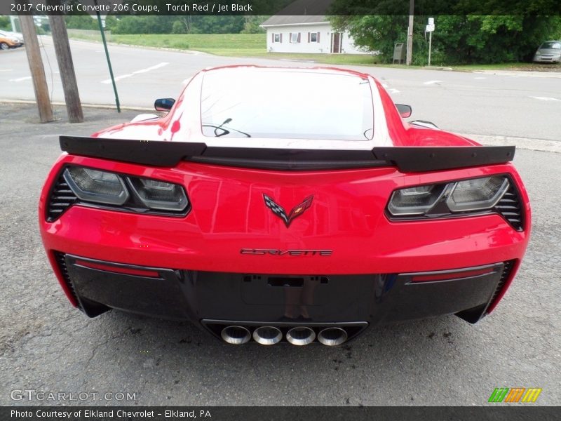 Torch Red / Jet Black 2017 Chevrolet Corvette Z06 Coupe