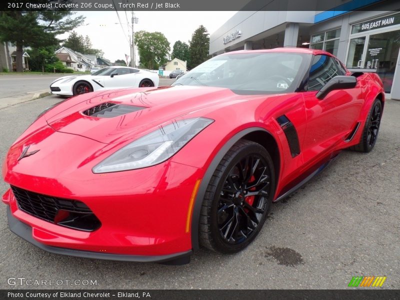 Torch Red / Jet Black 2017 Chevrolet Corvette Z06 Coupe