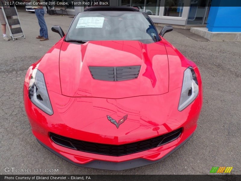 Torch Red / Jet Black 2017 Chevrolet Corvette Z06 Coupe