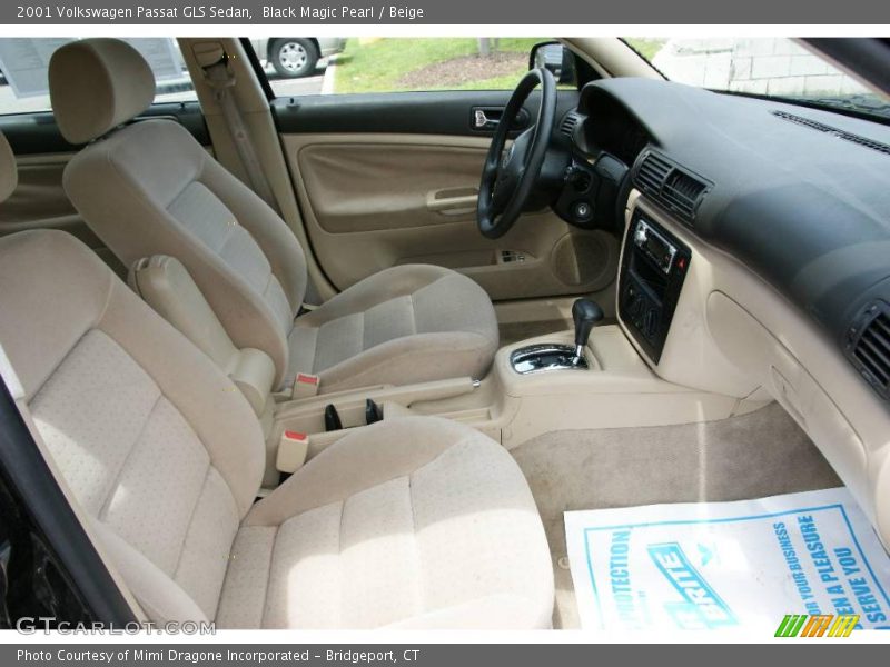 Black Magic Pearl / Beige 2001 Volkswagen Passat GLS Sedan