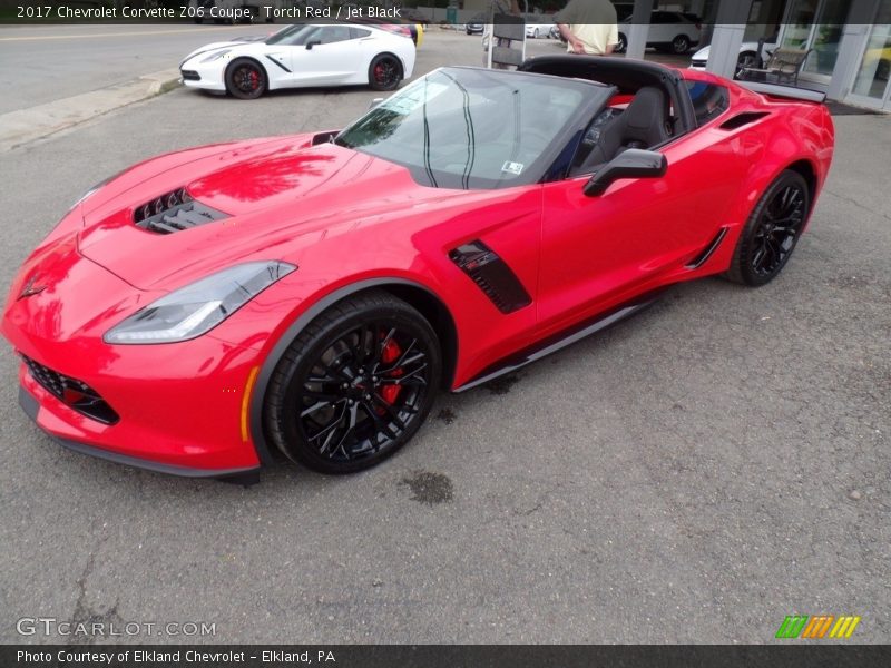 Torch Red / Jet Black 2017 Chevrolet Corvette Z06 Coupe
