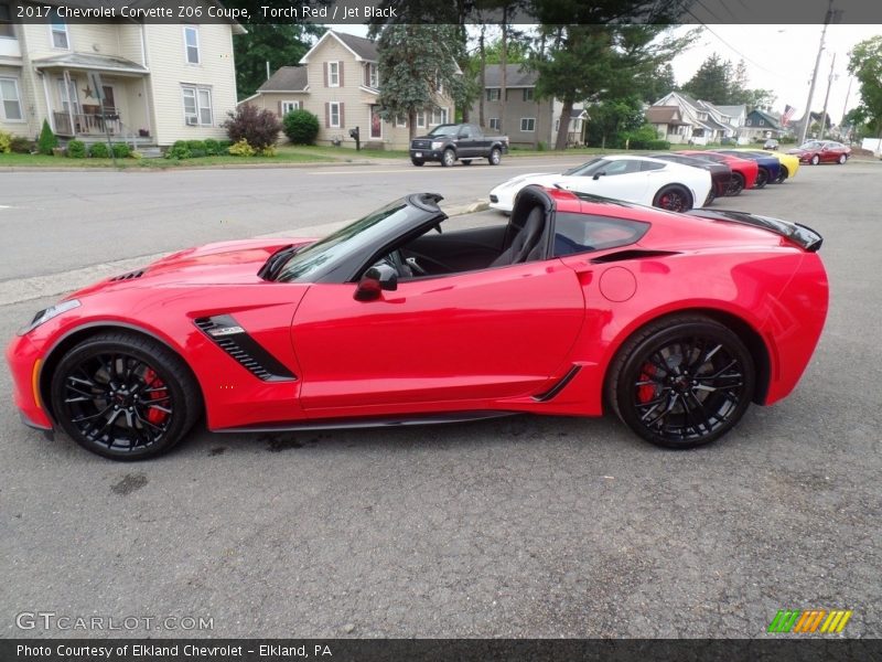 Torch Red / Jet Black 2017 Chevrolet Corvette Z06 Coupe