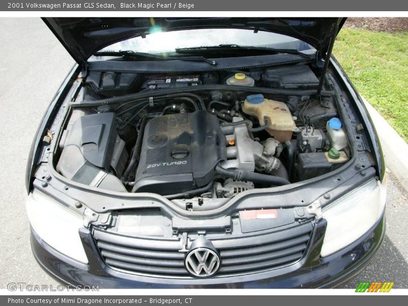 Black Magic Pearl / Beige 2001 Volkswagen Passat GLS Sedan