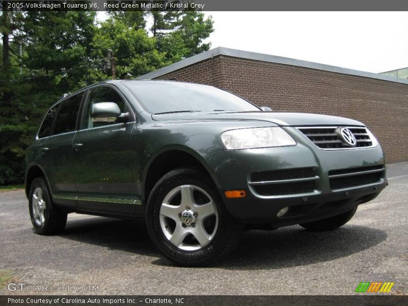 Reed Green Metallic / Kristal Grey 2005 Volkswagen Touareg V6