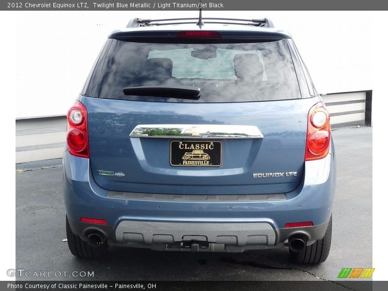 Twilight Blue Metallic / Light Titanium/Jet Black 2012 Chevrolet Equinox LTZ