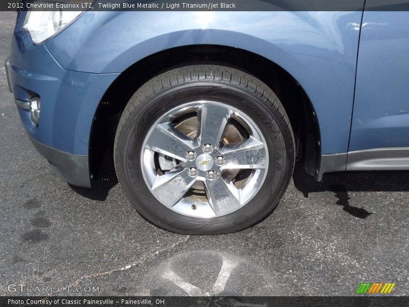 Twilight Blue Metallic / Light Titanium/Jet Black 2012 Chevrolet Equinox LTZ