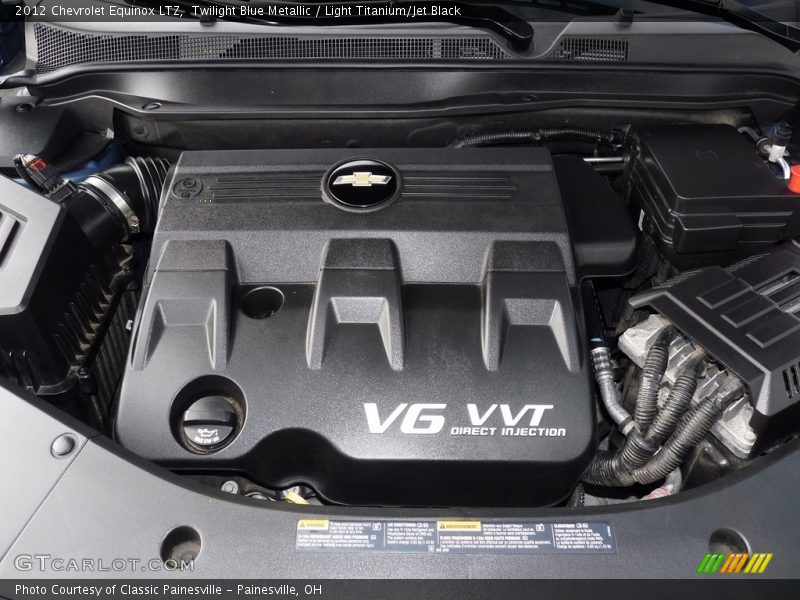 Twilight Blue Metallic / Light Titanium/Jet Black 2012 Chevrolet Equinox LTZ