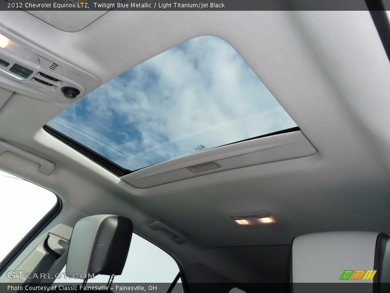 Twilight Blue Metallic / Light Titanium/Jet Black 2012 Chevrolet Equinox LTZ