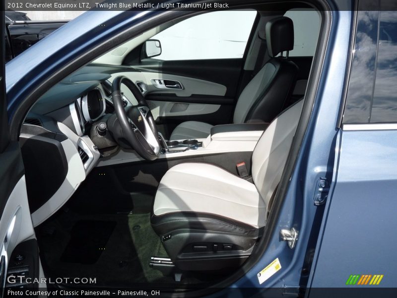 Twilight Blue Metallic / Light Titanium/Jet Black 2012 Chevrolet Equinox LTZ