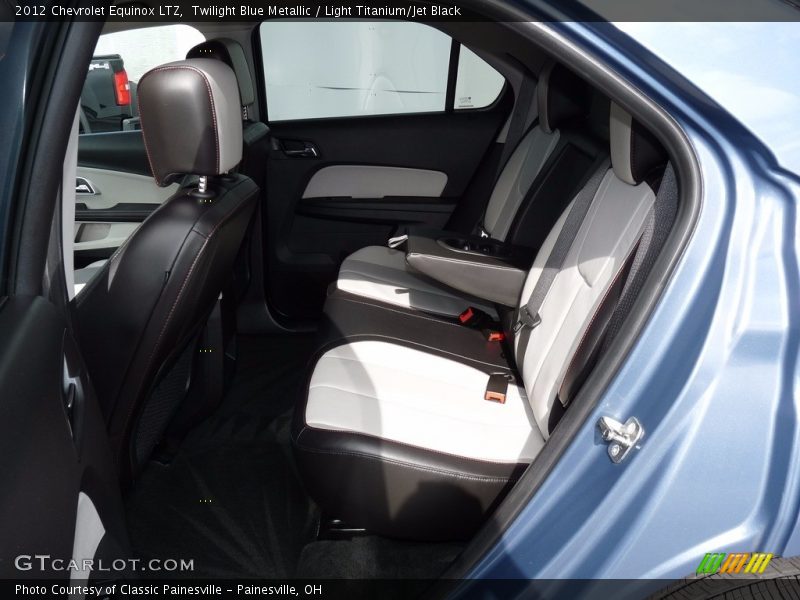 Twilight Blue Metallic / Light Titanium/Jet Black 2012 Chevrolet Equinox LTZ