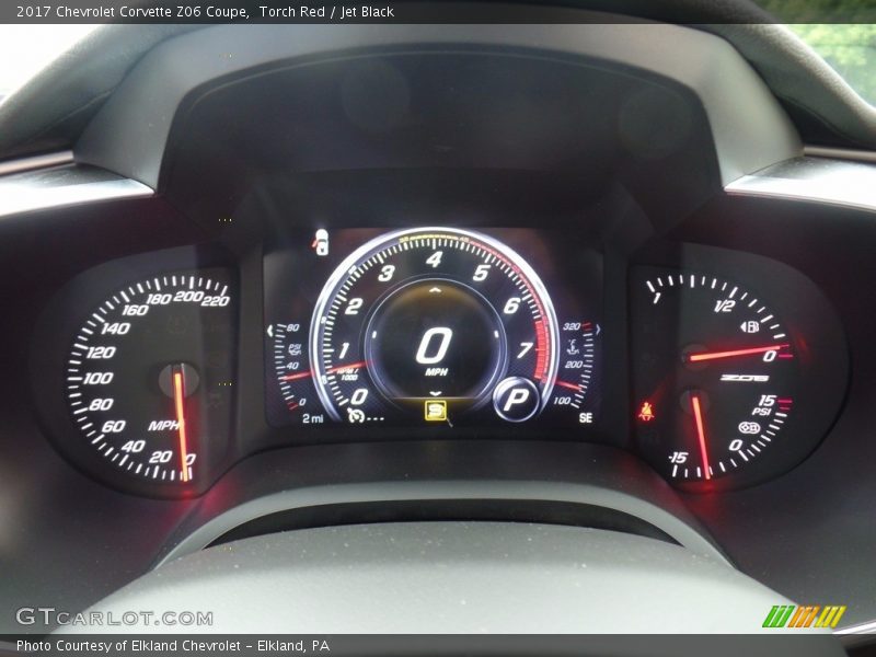  2017 Corvette Z06 Coupe Z06 Coupe Gauges