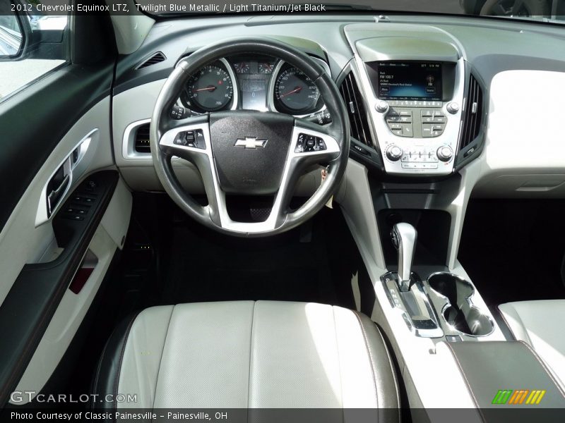 Twilight Blue Metallic / Light Titanium/Jet Black 2012 Chevrolet Equinox LTZ