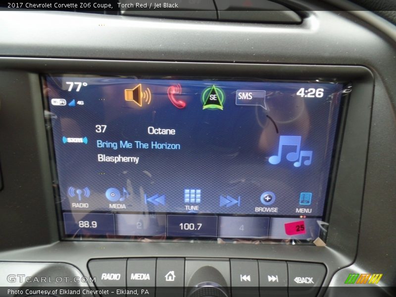 Torch Red / Jet Black 2017 Chevrolet Corvette Z06 Coupe