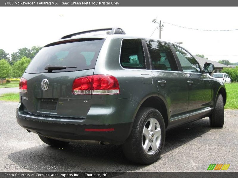 Reed Green Metallic / Kristal Grey 2005 Volkswagen Touareg V6
