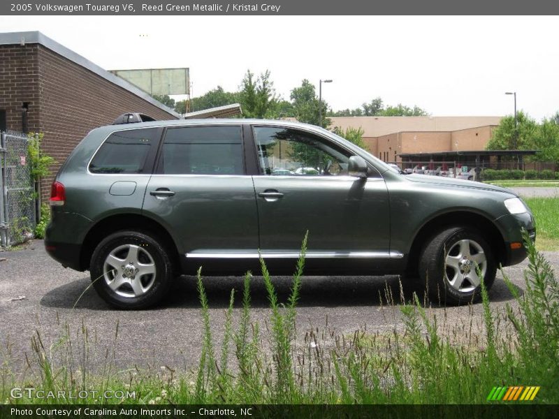 Reed Green Metallic / Kristal Grey 2005 Volkswagen Touareg V6